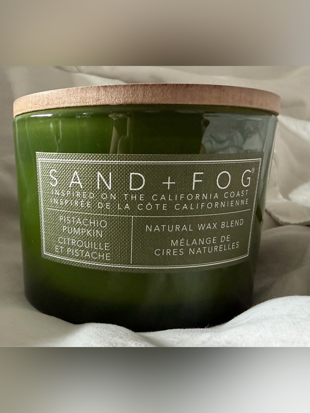✨New✨Sand + Fog: Pistachio Pumpkin- 2 Wick Candle (12 oz)